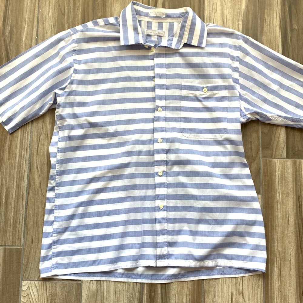 Men’s Christian Dior Short Sleeve Button down